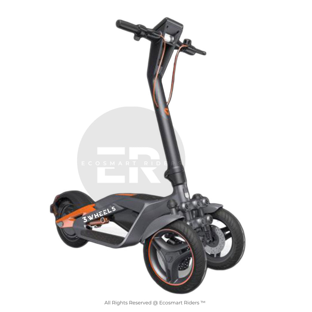 3Wheels Keros 600W - Trike E-Scooter || Ecosmart Riders™