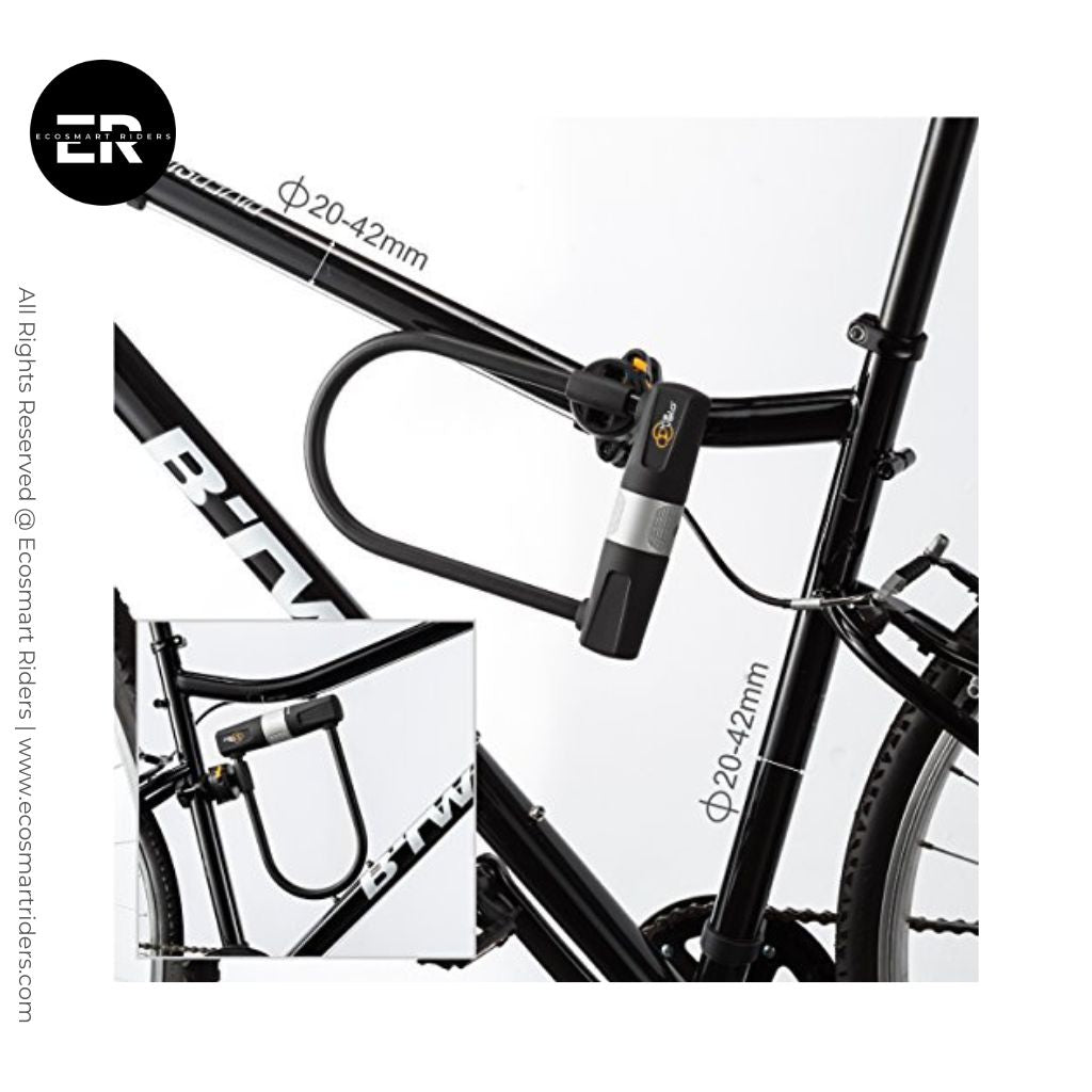 Via Velo U-Lock With Cable | Ecosmart Riders™