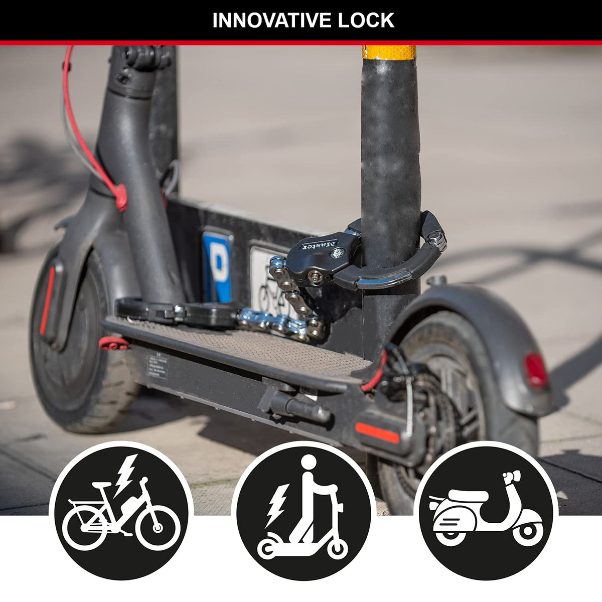 Master Lock Street Cuff® || Ecosmart Riders™