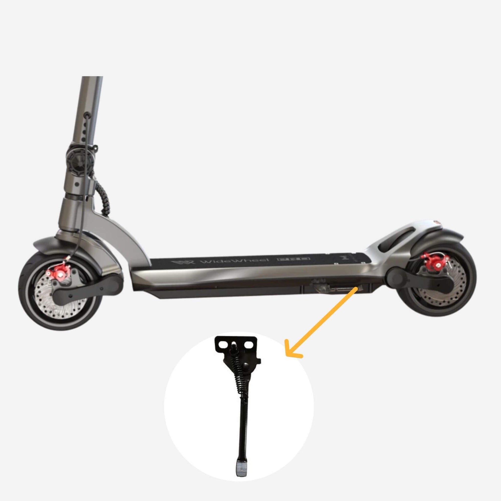 Caballete | Kick Stand | Mercane WideWheel |Ecosmart Riders